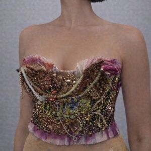 The Cluster Corset |One of a kind